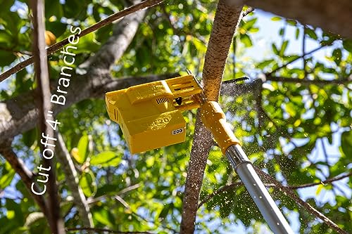 SFT20-2 enables user to cut 4 inch branches, easy and safe